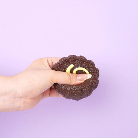 Pawtoto  Fish-Shaped Onigiri Squishy Toy Handmade Food Grade Silicon Creamy Clay Feel Soft Quick Rebound