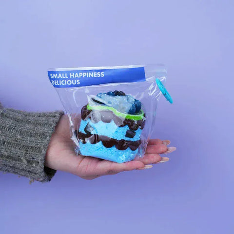 Pawtoto Yummy Birthday Cake Series Squishy Toy Handmade Food Grade Silicon Creamy Clay Feel Soft Quick Rebound