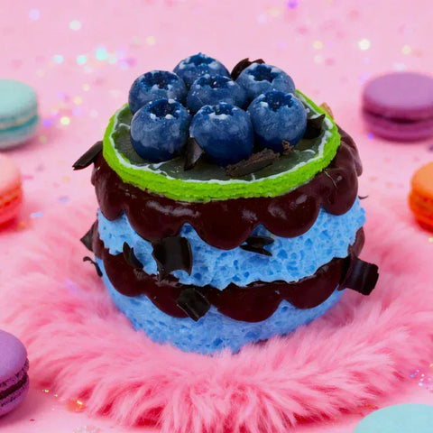 Pawtoto Yummy Birthday Cake Series Squishy Toy Handmade Food Grade Silicon Creamy Clay Feel Soft Quick Rebound