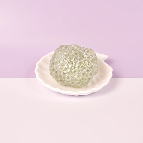 Pawtoto Grape Beads Pink-Handcrafted Grape Bead Sensory Squeeze Ball Squishy Toy Handmade