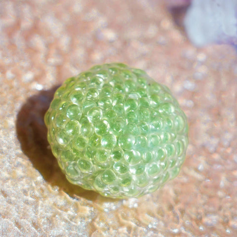 Pawtoto Grape Beads Pink-Handcrafted Grape Bead Sensory Squeeze Ball Squishy Toy Handmade
