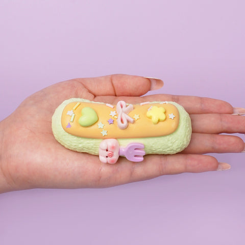 Pawtoto Corn Puff Squishy Toy Handmade Food Grade Silicon Creamy Clay Feel Soft Quick Rebound