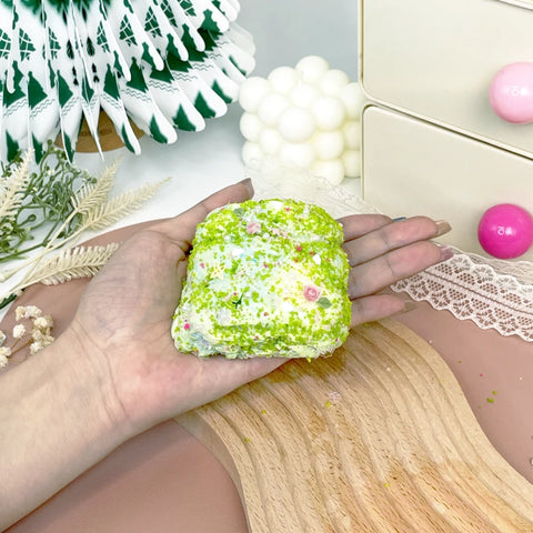 Pawtoto Bun Grean Squishy Toy Handmade Food Grade Silicon Burst Water Feel Soft Quick Rebound