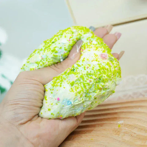 Pawtoto Enchanted Green Series Squishy Toy Handmade Food Grade Silicon Creamy Clay Feel Soft Slow Rebound