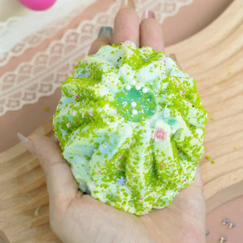 Pawtoto Enchanted Green Series Squishy Toy Handmade Food Grade Silicon Creamy Clay Feel Soft Slow Rebound