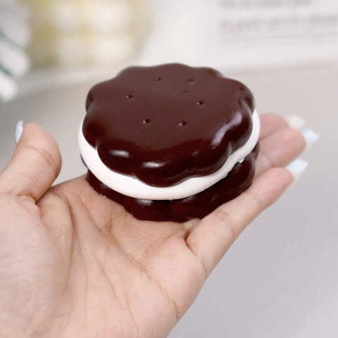 Pawtoto Cookies Squishy Toy Handmade Food Grade Silicon Creamy Clay Feel Soft Quick Rebound