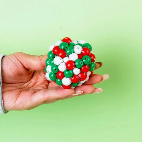 Pawtoto ハンドメイド センサリースクイーズボール – ストレス解消フィジェットトイ、柔らかく伸縮性のあるスクイーズボールコレクション