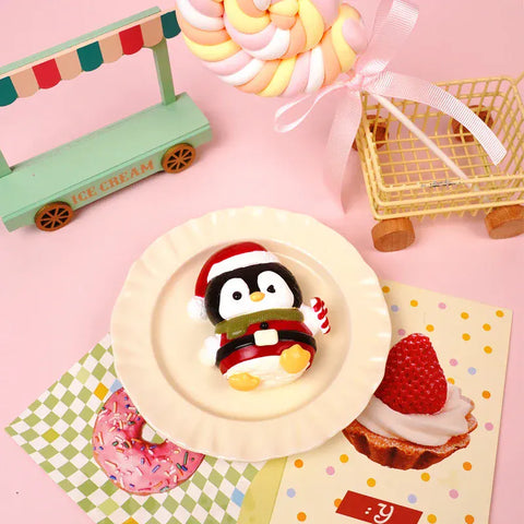 Pawtoto クリスマスシリーズ スクイーズおもちゃ 手作り 食品グレード シリコン粘土 柔らかくて素早く反発