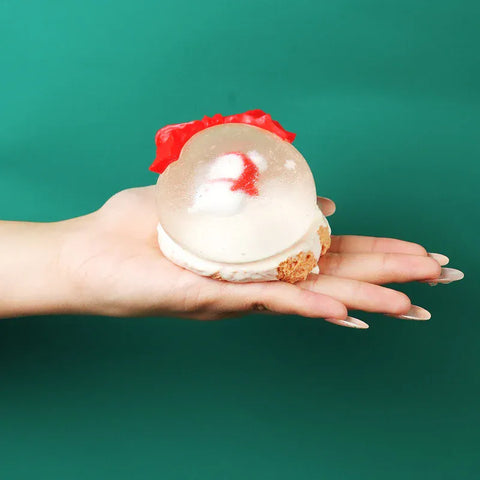 Pawtoto クリスマスシリーズ スクイーズおもちゃ 手作り 食品グレード シリコン粘土 柔らかくて素早く反発