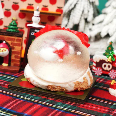 Pawtoto Christmas-Snowman Snow Globe Squishy Toy Handmade Food Grade Silicon