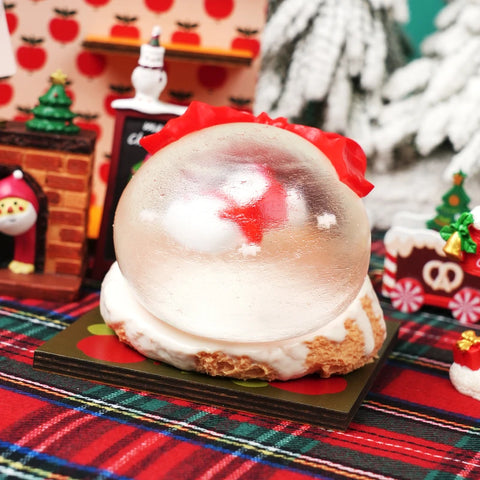 Pawtoto Christmas-Snowman Snow Globe Squishy Toy Handmade Food Grade Silicon