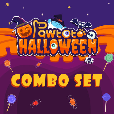 Pawtoto Halloween Squishy Combo Set