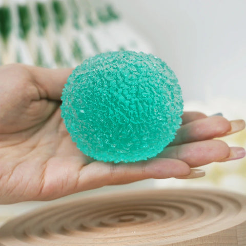 Pawtoto Crystal Mochi Ball Squishy Toy Handmade TPR Soft