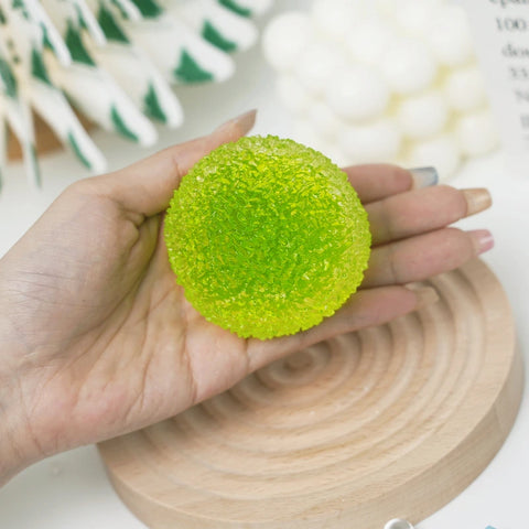 Pawtoto Crystal Mochi Ball Squishy Toy Handmade TPR Soft
