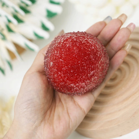 Pawtoto Crystal Mochi Ball Squishy Toy Handmade TPR Soft