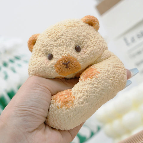 Pawtoto Cute Animals Squishy Toy Handmade Food Grade Silicon Creamy Clay Feel Medium Soft Medium Rebound