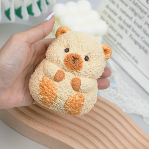 Pawtoto Cute Animals Squishy Toy Handmade Food Grade Silicon Creamy Clay Feel Medium Soft Medium Rebound