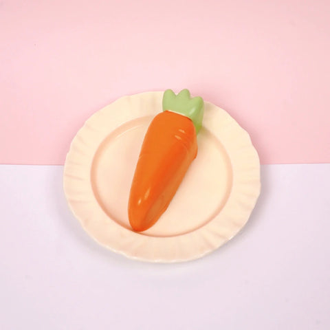 Pawtoto Cute Carrot Squishy Toy Handmade Food Grade Silicon