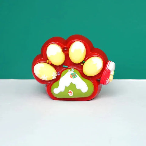 Pawtoto クリスマスシリーズ スクイーズおもちゃ 手作り 食品グレード シリコン粘土 柔らかくて素早く反発