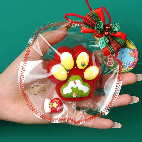 Pawtoto クリスマスシリーズ スクイーズおもちゃ 手作り 食品グレード シリコン粘土 柔らかくて素早く反発