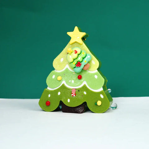 Pawtoto かわいいクリスマスツリーシリーズ スクイーズおもちゃ 手作り 食品グレードシリコン