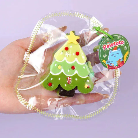 Pawtoto クリスマスシリーズ スクイーズおもちゃ 手作り 食品グレード シリコン粘土 柔らかくて素早く反発
