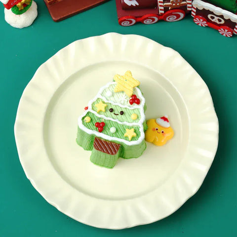 Pawtoto かわいいクリスマスツリーシリーズ スクイーズおもちゃ 手作り 食品グレードシリコン