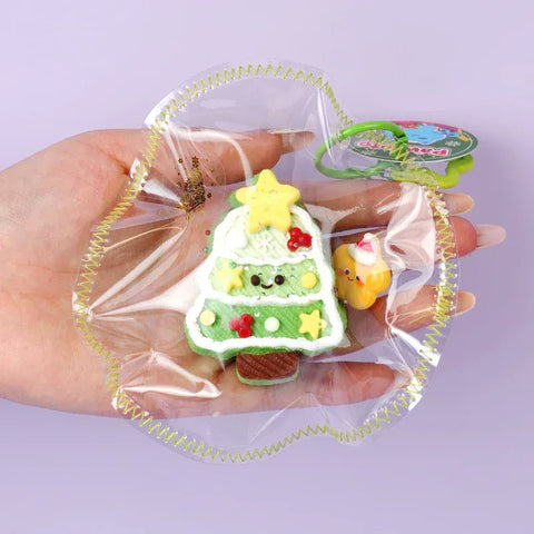 Pawtoto かわいいクリスマスツリーシリーズ スクイーズおもちゃ 手作り 食品グレードシリコン