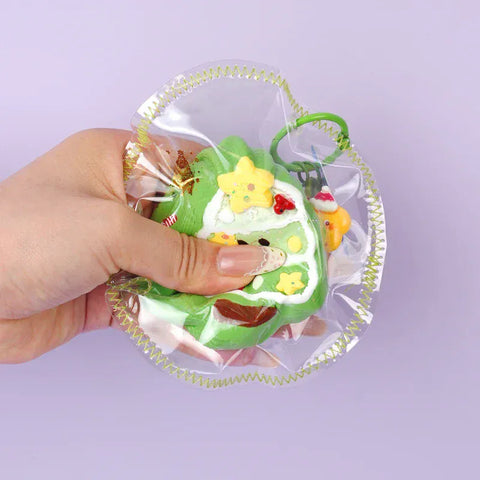 Pawtoto かわいいクリスマスツリーシリーズ スクイーズおもちゃ 手作り 食品グレードシリコン