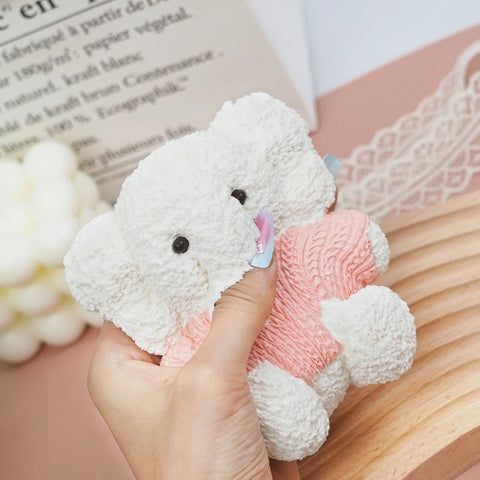 Pawtoto Cute Animals Squishy Toy Handmade Food Grade Silicon Creamy Clay Feel Medium Soft Medium Rebound