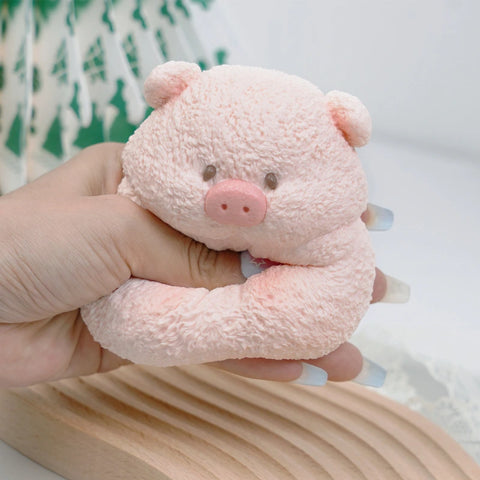 Pawtoto Cute Animals Squishy Toy Handmade Food Grade Silicon Creamy Clay Feel Medium Soft Medium Rebound