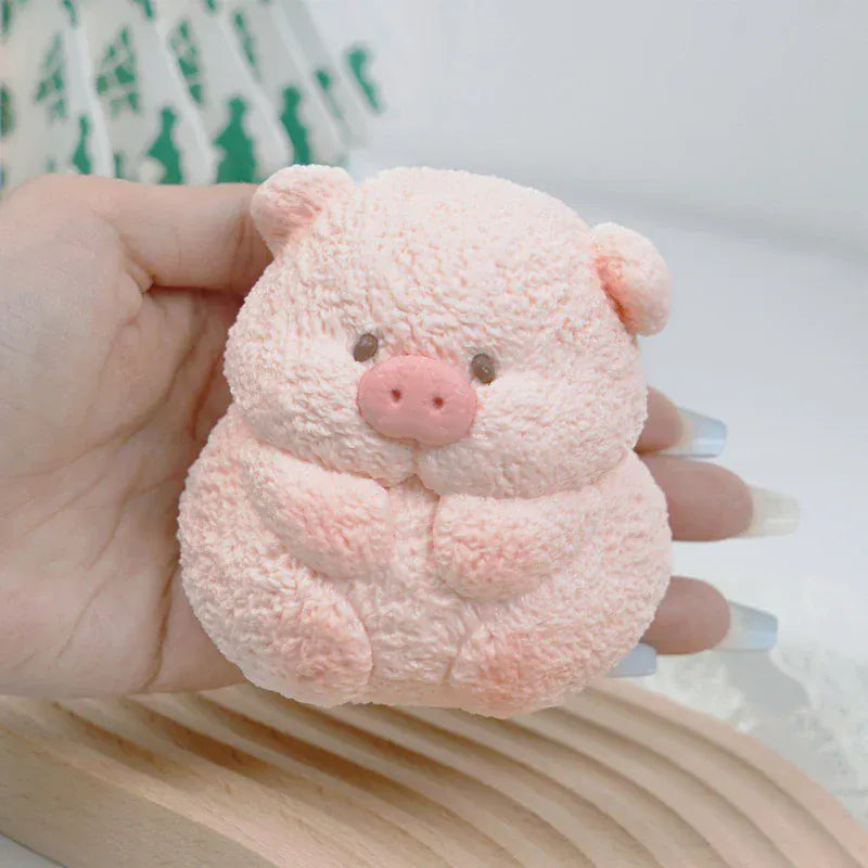 Pawtoto かわいい動物スクイーズおもちゃ 手作り 食品グレードシリコン クリーミー粘土 中程度の柔らかさ 中程度の反発力