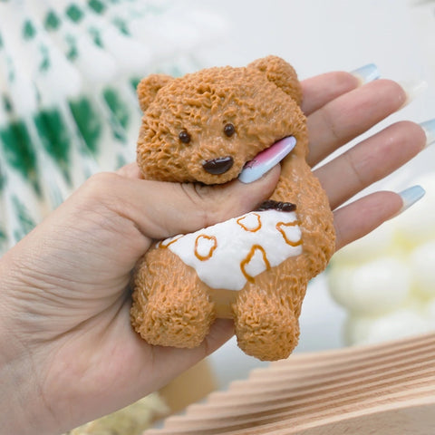 Pawtoto Cute Animals Squishy Toy Handmade Food Grade Silicon Creamy Clay Feel Medium Soft Medium Rebound