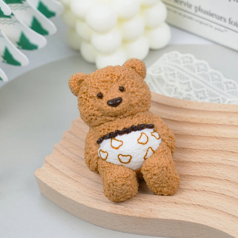 Pawtoto Cute Animals Squishy Toy Handmade Food Grade Silicon Creamy Clay Feel Medium Soft Medium Rebound