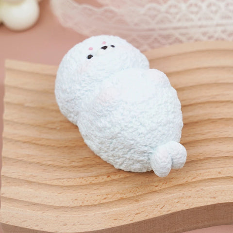 Pawtoto Cute Animals Squishy Toy Handmade Food Grade Silicon Creamy Clay Feel Medium Soft Medium Rebound