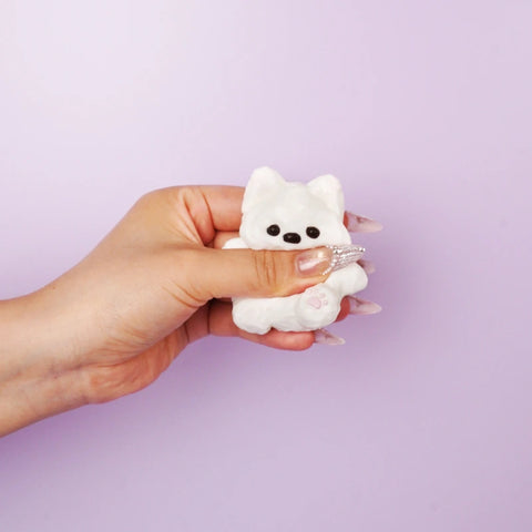 Pawtoto Little Cute Animals Series Squishy Toy Handmade Food Grade Silicon Creamy Clay Feel Soft Quick Rebound