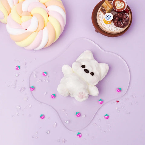 Pawtoto Little Cute Animals Series Squishy Toy Handmade Food Grade Silicon Creamy Clay Feel Soft Quick Rebound