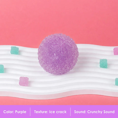Pawtoto Crystal Mochi Ball Squishy Toy Handmade TPR Soft