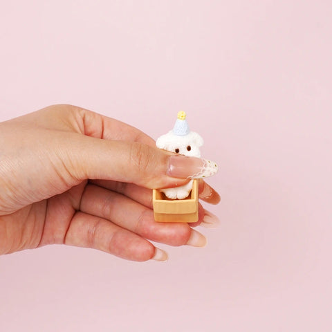 Pawtoto Mini Lovely Dog Squishy Toy Handmade Food Grade Silicon