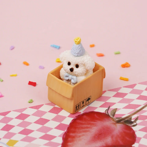 Pawtoto Mini Lovely Dog Squishy Toy Handmade Food Grade Silicon