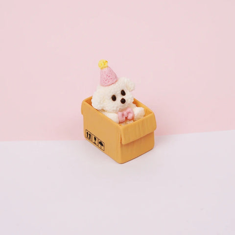 Pawtoto Mini Lovely Dog Squishy Toy Handmade Food Grade Silicon