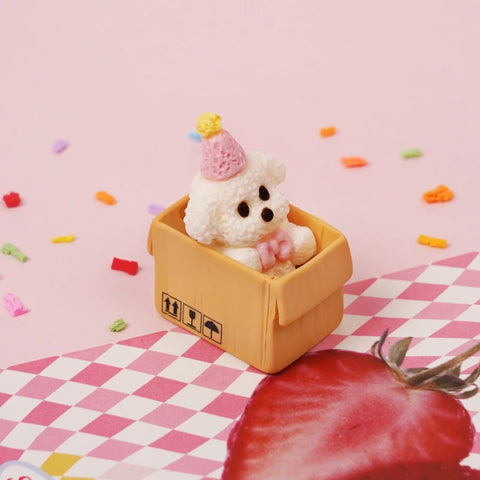 Pawtoto Mini Lovely Dog Squishy Toy Handmade Food Grade Silicon