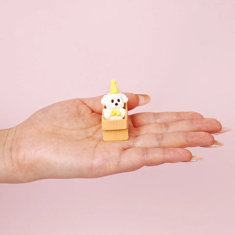 Pawtoto Mini Lovely Dog Squishy Toy Handmade Food Grade Silicon