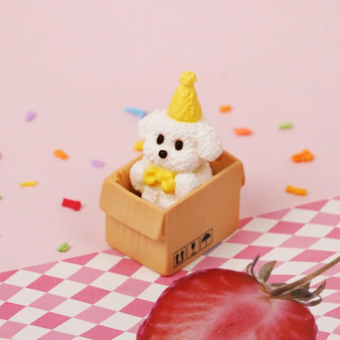 Pawtoto Mini Lovely Dog Squishy Toy Handmade Food Grade Silicon