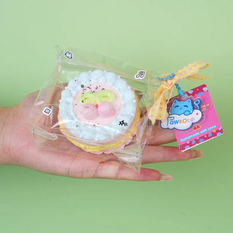 Pawtoto フェアリーワンダーランド グリマーケーキシリーズ スクイーズおもちゃ 手作り 食品グレードシリコン クリーミー粘土 柔らかく素早い反発