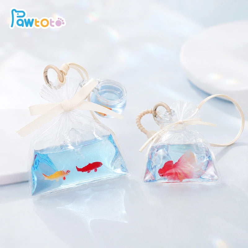 Pawtoto ゴールデンフィッシュ レッド スクイーズ おもちゃ ハンドメイド 食品グレードシリコン 水っぽい感触 しっかりしたソフト 素早い反発