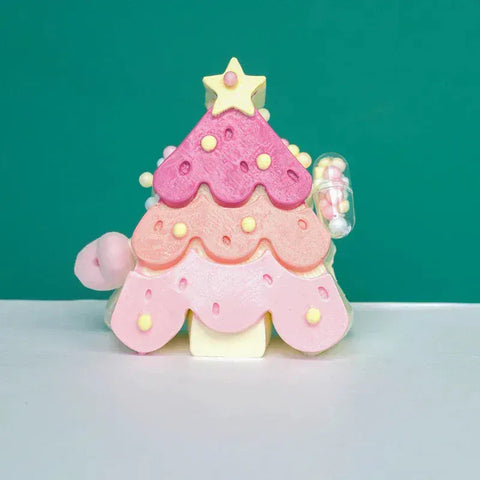 Pawtoto クリスマスシリーズ スクイーズおもちゃ 手作り 食品グレード シリコン粘土 柔らかくて素早く反発