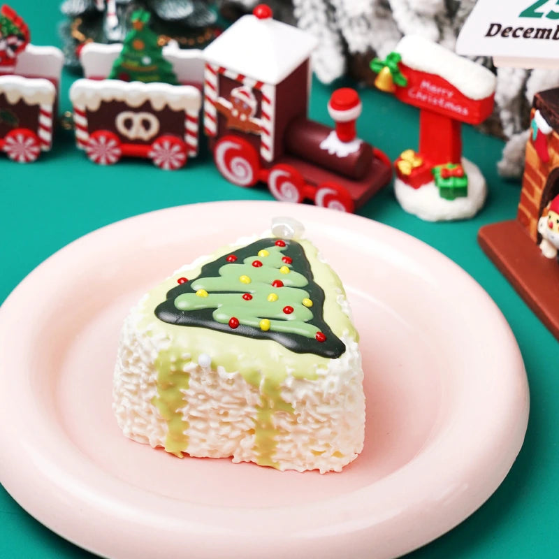 Pawtoto Festive Rice Balls Squishy Toy Handmade Food Grade Silicon Creamy Clay Feel Soft Quick Rebound