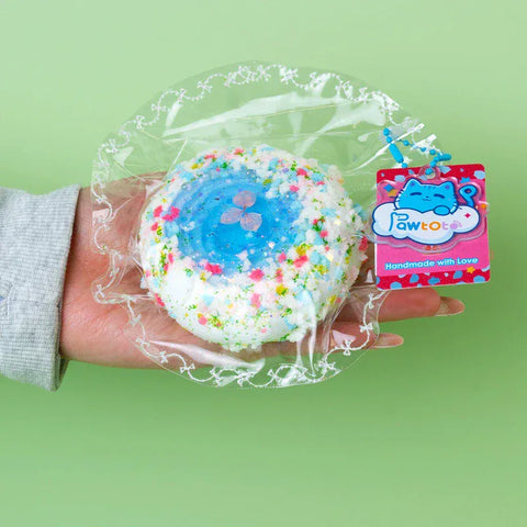 Pawtoto 花言葉：クリスタルロマンスウィッシングプールブルースクイーズおもちゃ手作り食品グレードシリコンクリーミークレイソフトクイックリバウンド