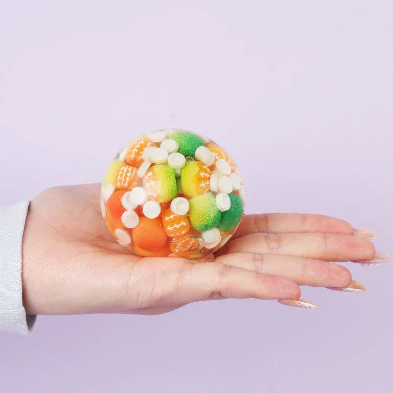 Pawtoto Handmade Sensory Squishy Ball – Stress Relief Squeeze Toy